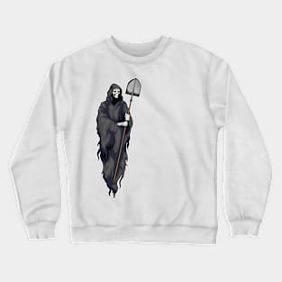 Reaper Halloween Shovel Crewneck Sweatshirt